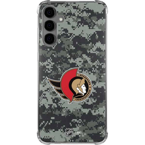 NHL Ottawa Senators Camo Galaxy S24 Plus Clear Case